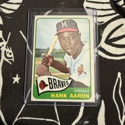 Hank Aaron 65 Topps 
