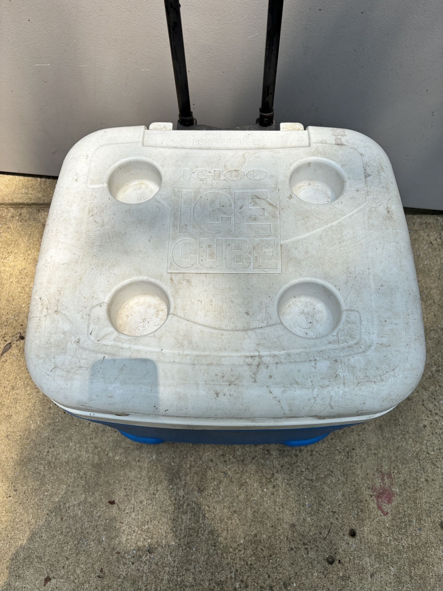 Small Blue Igloo Cooler