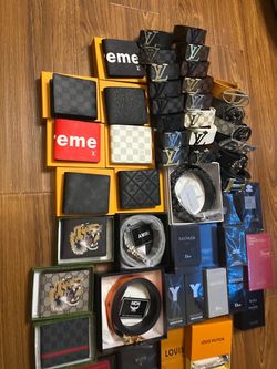 *BEST OFFER* designer colognes, wallets, and belts
