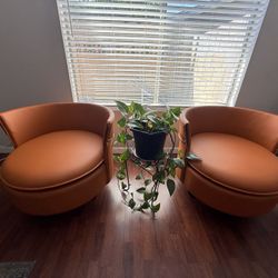 Orange Chairs 