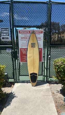 Todos Santos gun surfboard