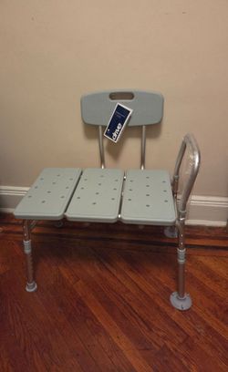 DRIVE TUB TRASNFER BENCH WITH ADJUSTABLE BACKREST