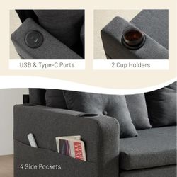 Convertible Sleeper Sofa