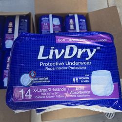 LOTS of adult diapers 