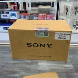 Sony FX30 Body Only 