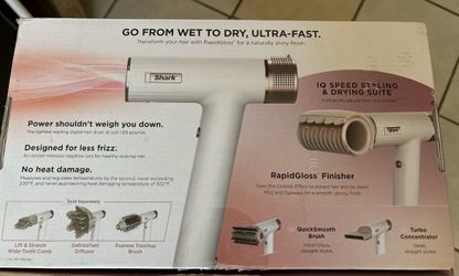 Shark hair dryer