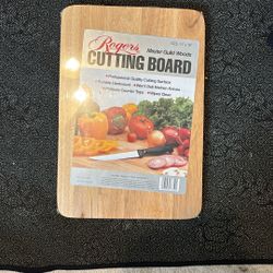 Rogan’s cutting board