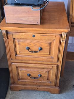 Wooden file cabenet