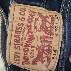 Levi 514    34w 30L