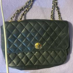 Vanessa 1960s Quilted Purse