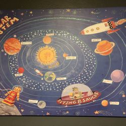 Space galaxy canvas Wall hanging