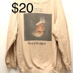 Arinana Grande Sweetener Tour Sweatshirt 