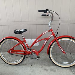 Electra 26” Beach Cruiser bicycle 3 speed step thru bike