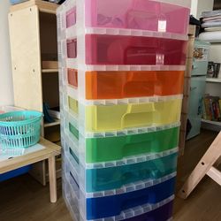 Plastic Drawers Storage 