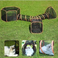 Outdoor Cat Tunnel System
