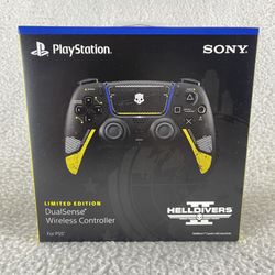 PlayStation 5 DualSense Controller Helldivers 2 New