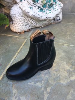 Kids Leather Short Boot/Botín de Piel de Niño