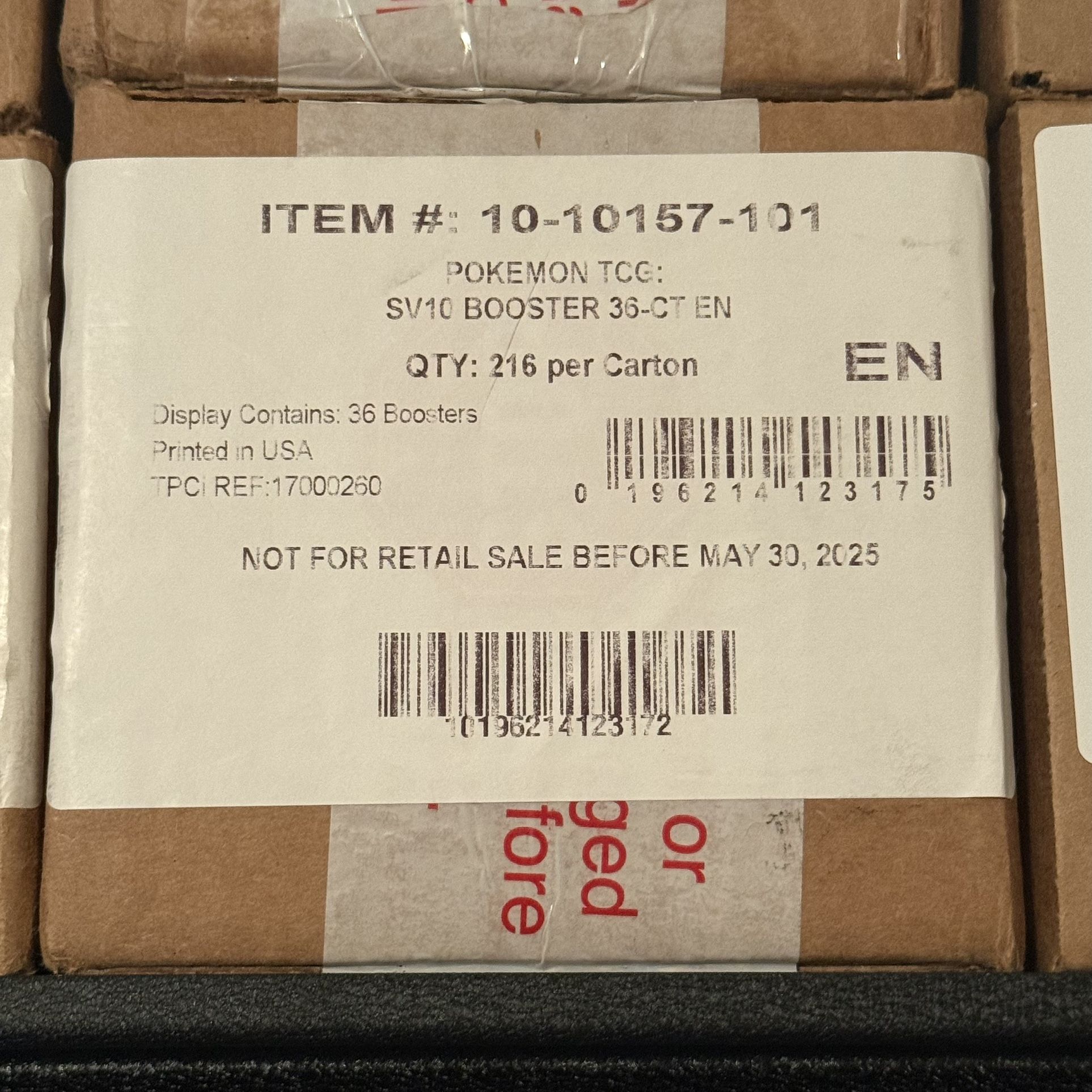 Destined Rivals Booster Box Case