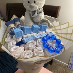 Baby Shower / New Mon Diaper Bouquet