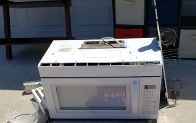 Over range microwave