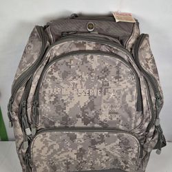 US ARMY Reserve Tactical Digital Camo Backpack Bag Camping Hiking Multi-Pocket