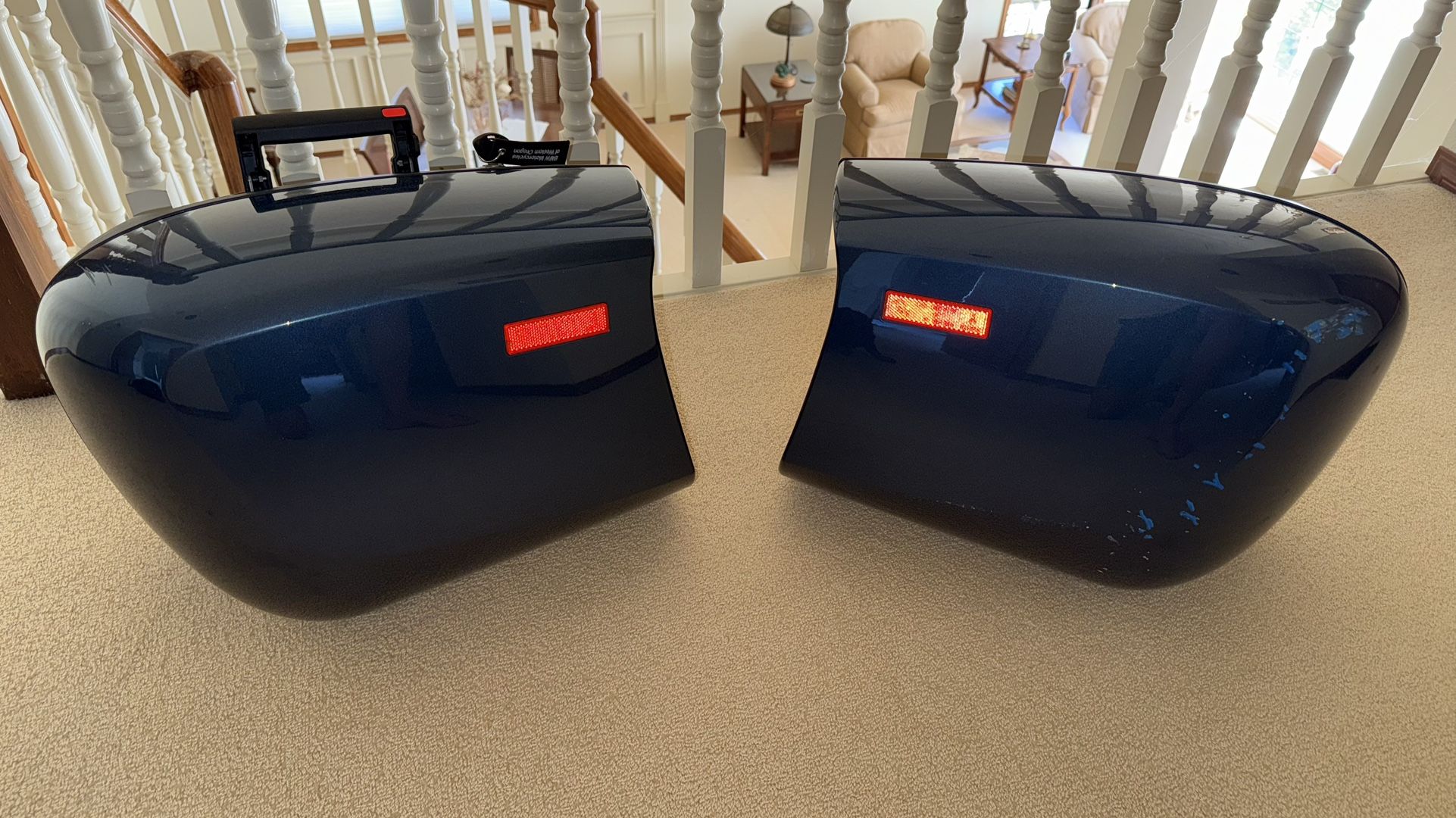 BMW Hard Cases (Blue)