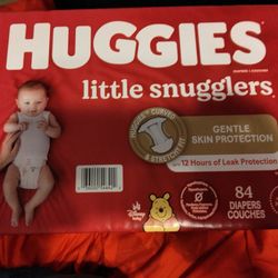 Huggies Little Snugglers Size 1 (84 count) – Brand New, Sealed Box