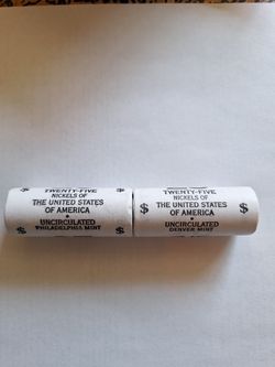 Uncirculated 2006 Rolls P & D 1 Of Each