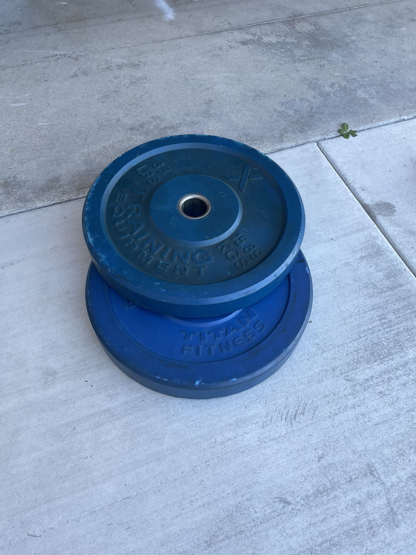 35 Lb Olympic Plate Weights