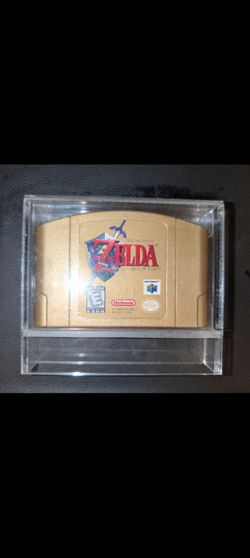 The Legend of Zelda Ocarina of Time N64 Cartridge