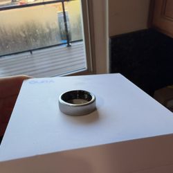 Oura Ring 3 Size 12 Brushed Titanium Silver