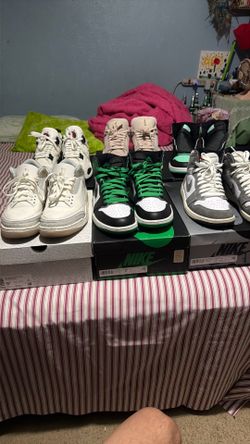 Jordan Shoe lot x6 Sz 9.5M