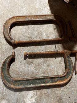 Proto No 412 Heavy Duty Deep Throat Drop Forged 12” C Clamp USA