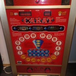Carat Coin Operated Foreign Slots Machine Untested 
