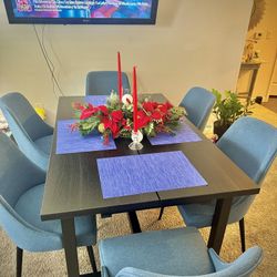 Expandable Dining Table Set – Seats Up to 10