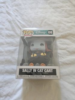 Sally In Cat Cart Funko Pop Nightmare Before Christmas