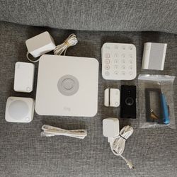 Ring Alarm System - base, keypad, door bell, motion, window