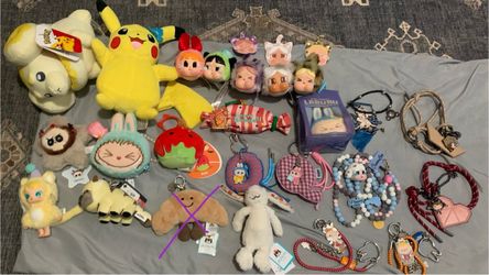 Pokémon Center, Popmart, Miniso, and Jellycat, cards or tags included with select items