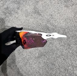 Oakley radar EV white and red