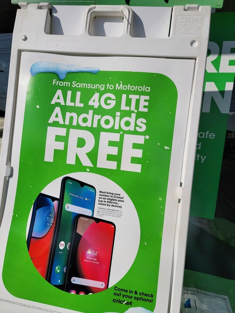 4G LTE PHONES FREE! 