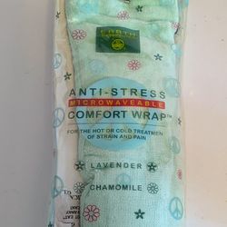 Earth Therapeutics Anti Stress Microwavable Comfort Wrap Lavender Chamomile toWrap