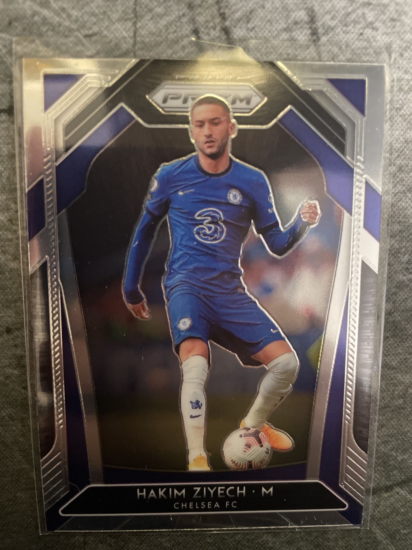PANINI PRIZM PREMIER LEAGUE 2020/21 HAKIM ZIYECH BASE CARD NO 220