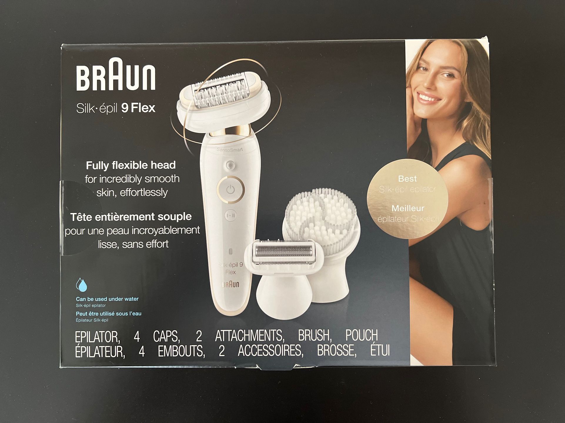 Braun Epilator Silk-pil 9 9-030 with Flexible Head, Facial Hair