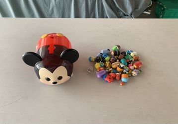 Mini Rubber Toys with Mouse Storage Container Toy