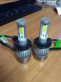 2pcs Car/Auto LED 8000LM 6500K*6 Months Warranty*Headlight Bulbs Low, High, Fog, Daytime, Luces Led, 9005, 9006, 9012, H1, H3, H7, H11, H4, 9007, H13