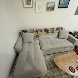 Sectional sleeper couch!!