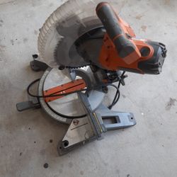Ridgid Dual Bevel 10 " Miter Saw