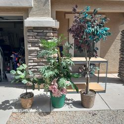 3ft-7ft tall Artificial Plants and Trees $15-$40 each See All Photos