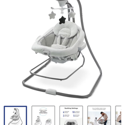 Baby Swimg with bouncer