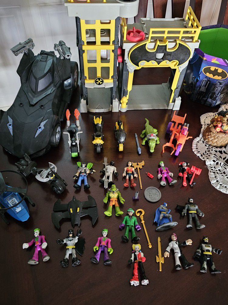 Batman Imaginex Action Figures